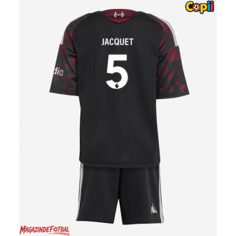 Liverpool Jeremy Jacquet #5 Echipament de Fotbal Replică 2026-27 Copii Treilea (+ Șorturi)